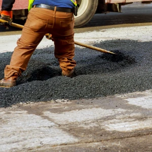 Asphalt repair in east Texas