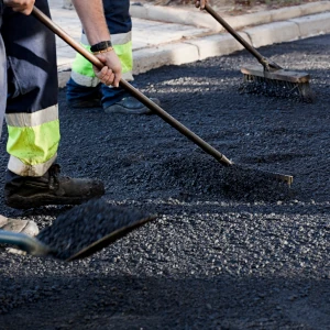 Asphalt repair in east Texas