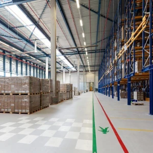 Warehouse Striping in East Texas